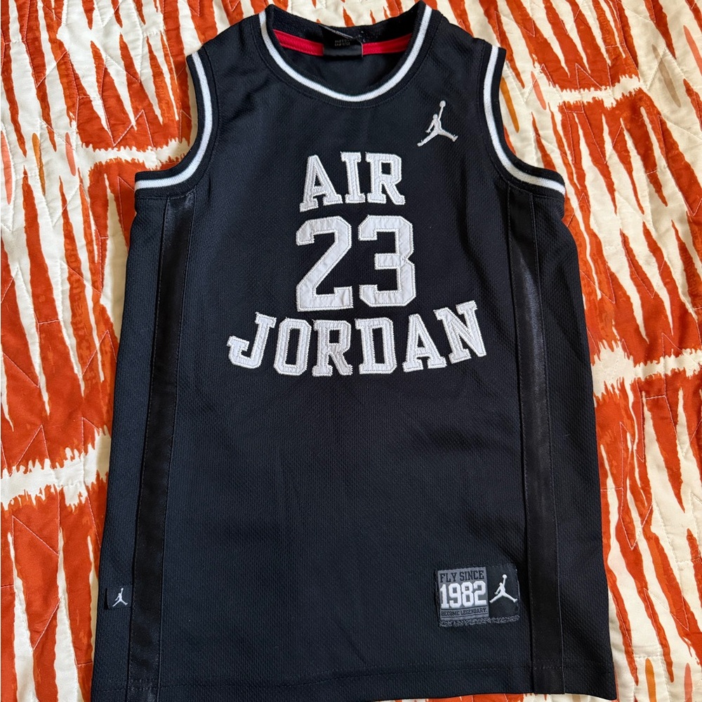 Jordan Kids Black Basketball Jersey